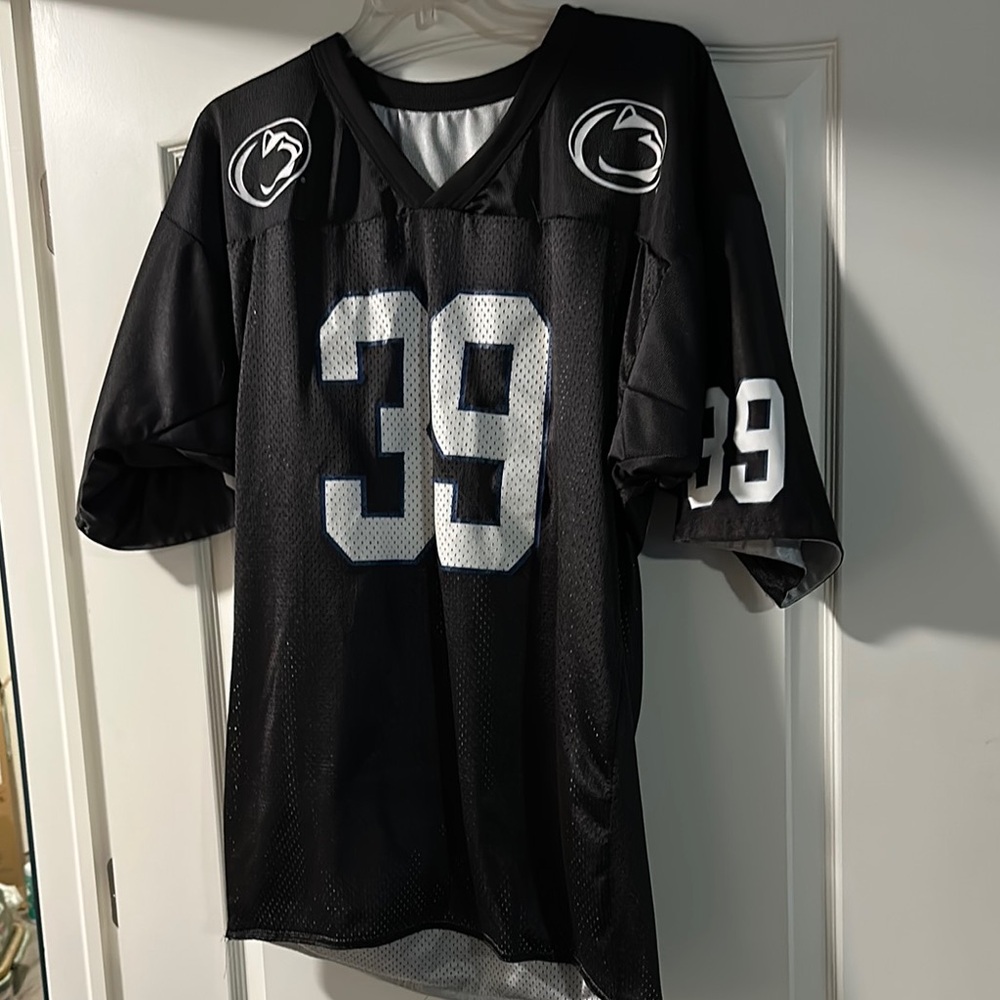 Reversible Penn State Jersey - Black and Silver
